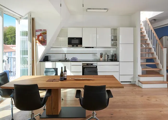 First Im First Sellin, Penthouse Meerselig Mit Ostseeblick Und Dachterrasse * Sellin (Rugen)